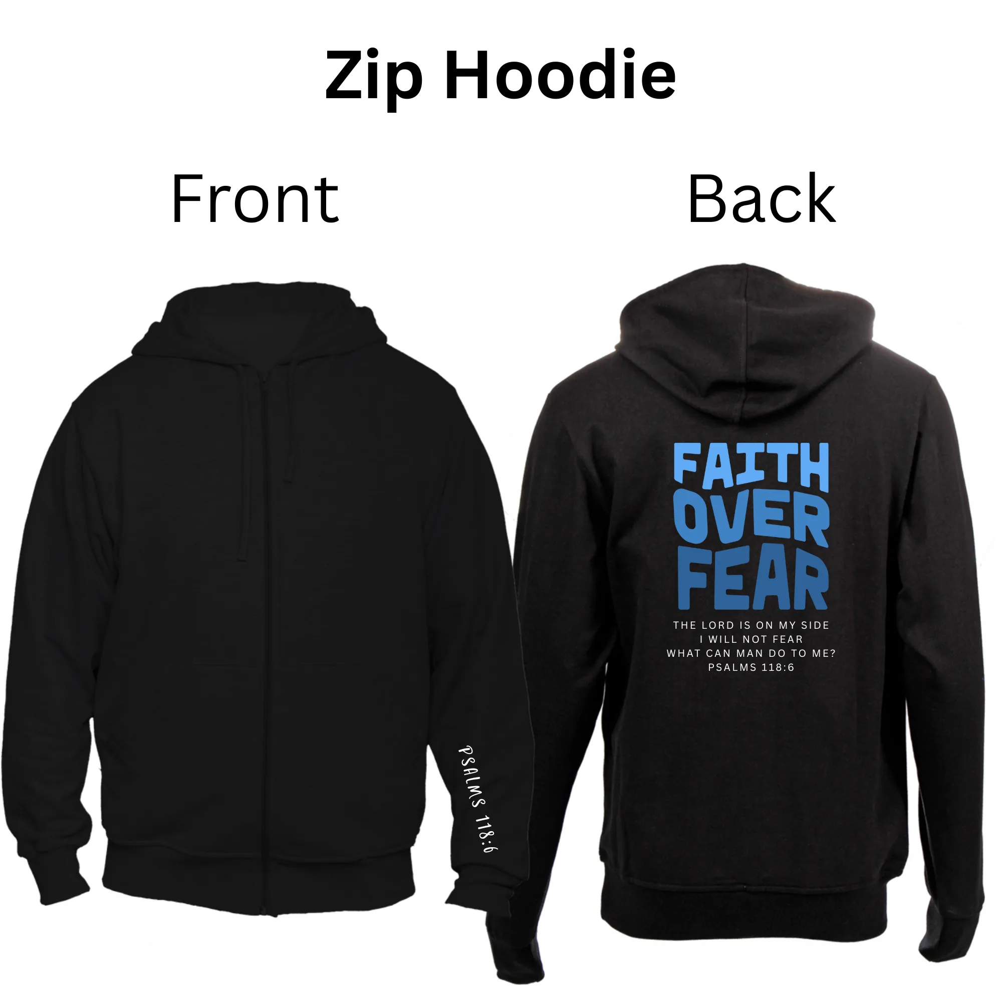 Faith Over Fear Theme Winter Apparel