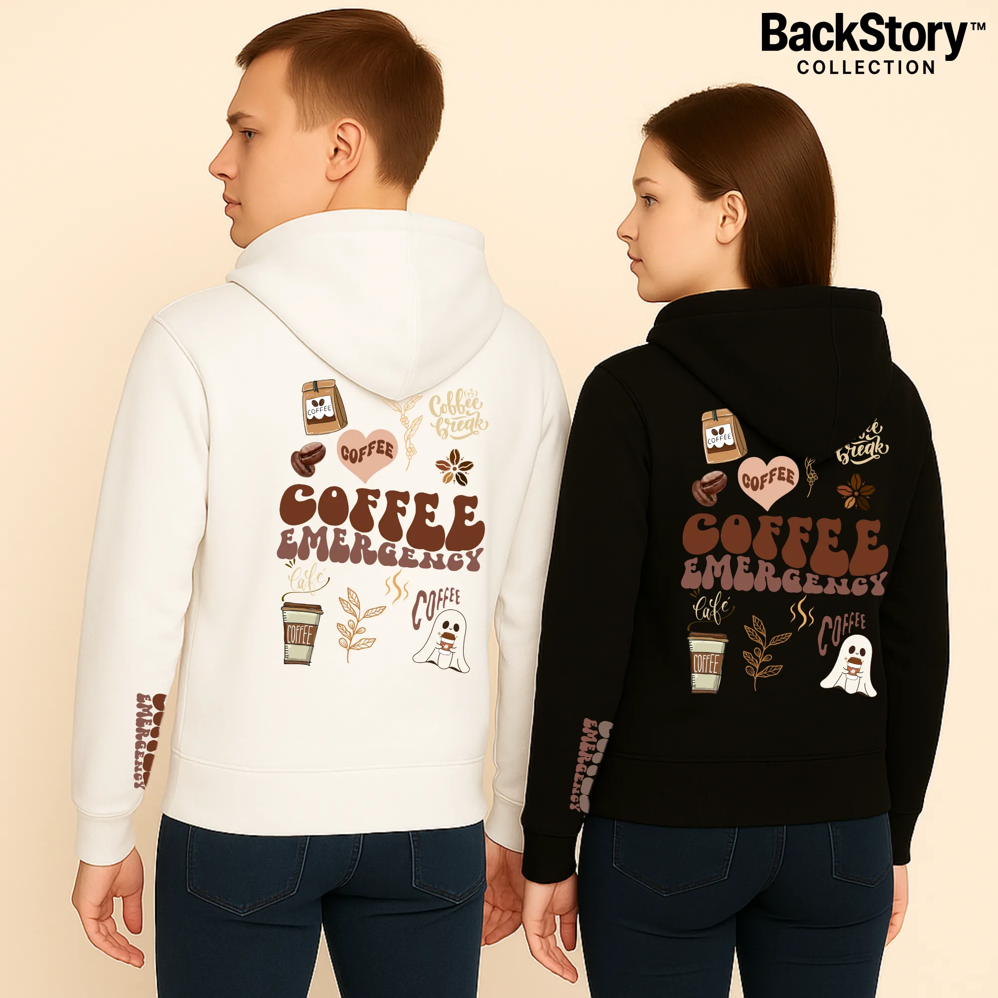 Coffee Emergency Theme Winter Apparel