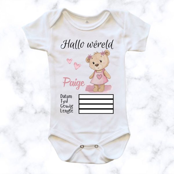 Birth Announcement - Bear