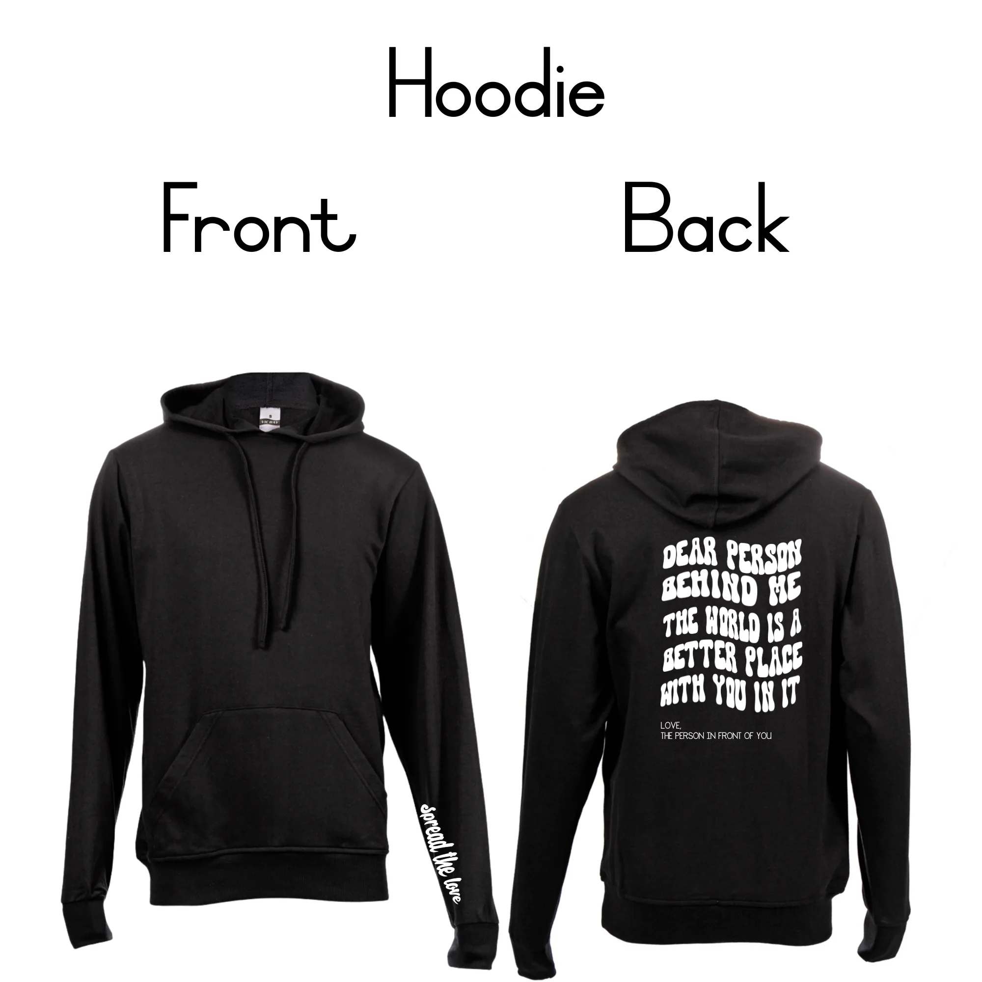 Dear Person Behind Me Winter Apparel - Image 8