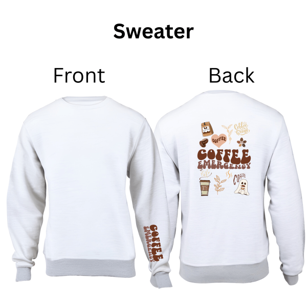 Coffee Emergency Theme Winter Apparel