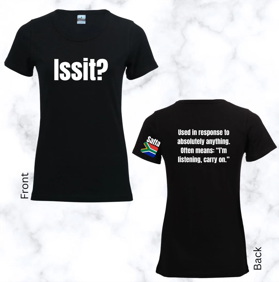 Issit? T-shirt #SAFFA