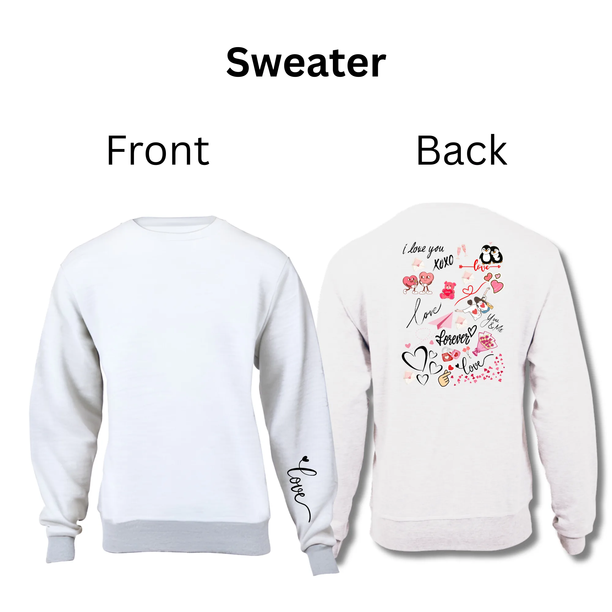 Love Theme Winter Apparel