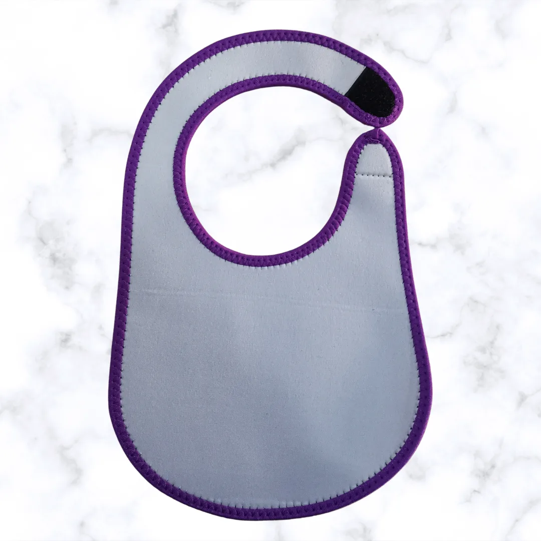 Custom Printed Neoprene Baby Bib