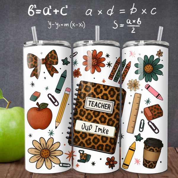 Boho Teacher Tumbler