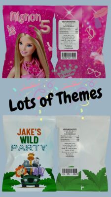 My Sister & i printed party packs