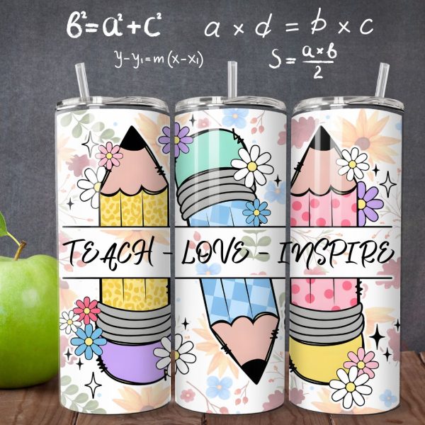 Teach Love Inspire 20 oz Tumbler