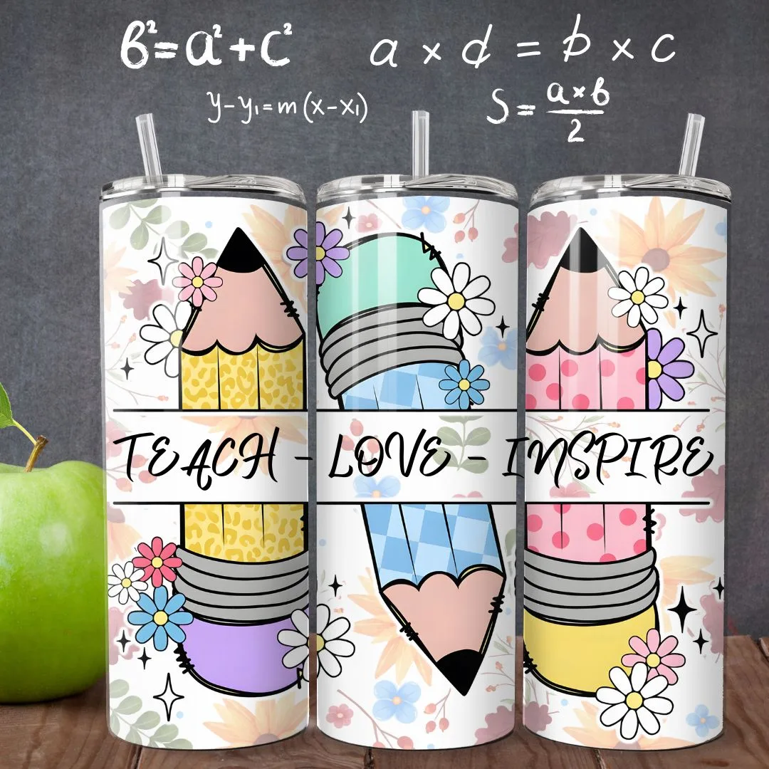 Teach Love Inspire 20 oz Tumbler