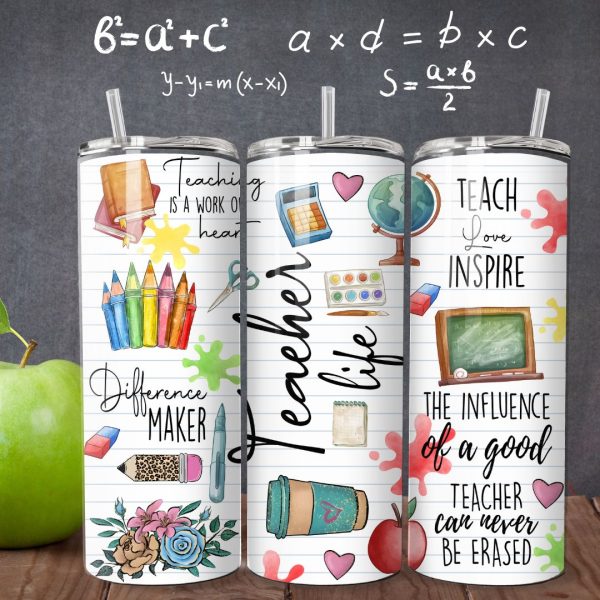 Teacher Life Tumbler