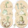 Dino Theme Milestone Disks
