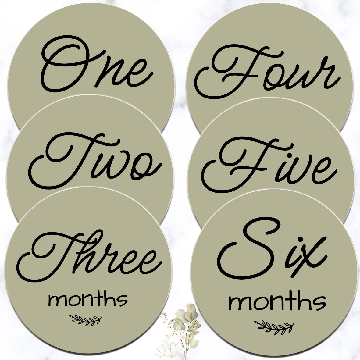 Milestone Disks - Olive color