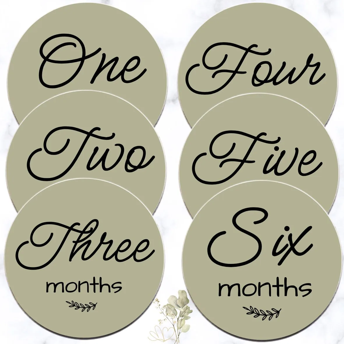 Milestone Disks - Olive color