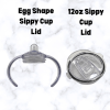 Replacement Lid for Egg Sippy Cup and 12oz Sippy Cup Flat Cap