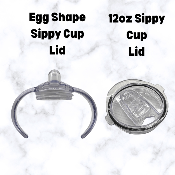 Replacement Lid for Egg Sippy Cup and 12oz Sippy Cup Flat Cap