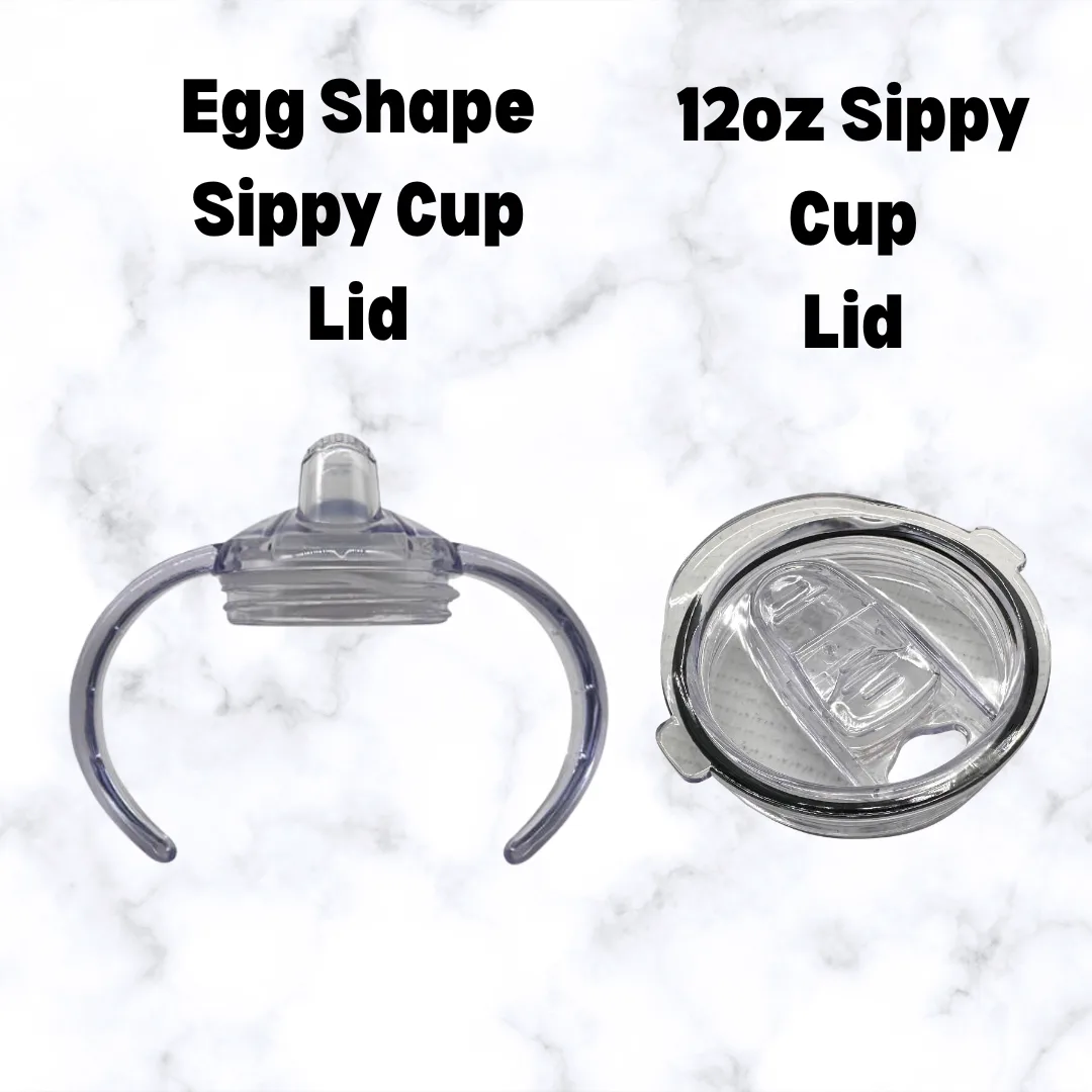 Replacement Lid for Egg Sippy Cup and 12oz Sippy Cup Flat Cap