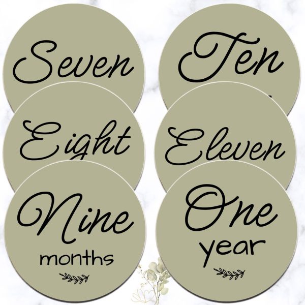 Milestone Disks - Olive color