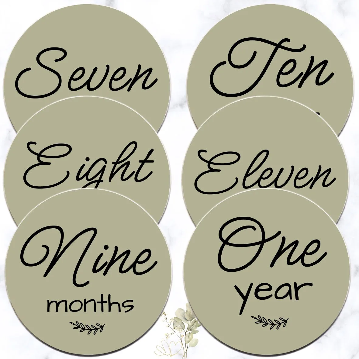 Milestone Disks - Olive color