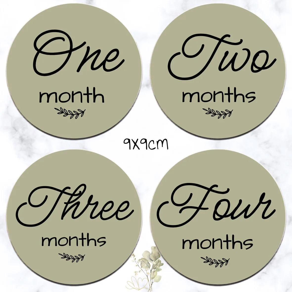 Milestone Disks - Olive color