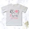 Best Friends Forever | Custom Printed Kids T-Shirt featuring a dachshund theme
