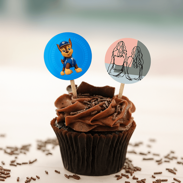 Cupcake Toppers | Custom Printed