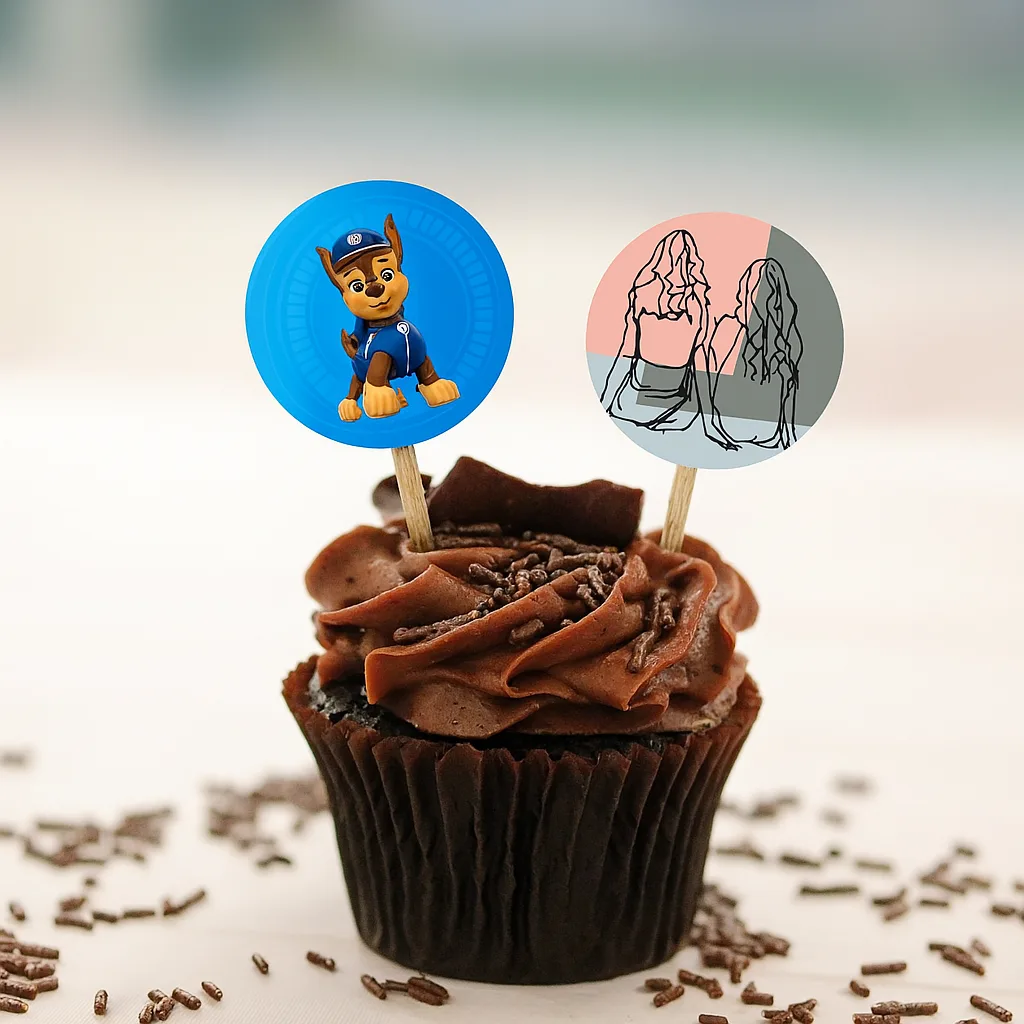 Cupcake Toppers | Custom Printed