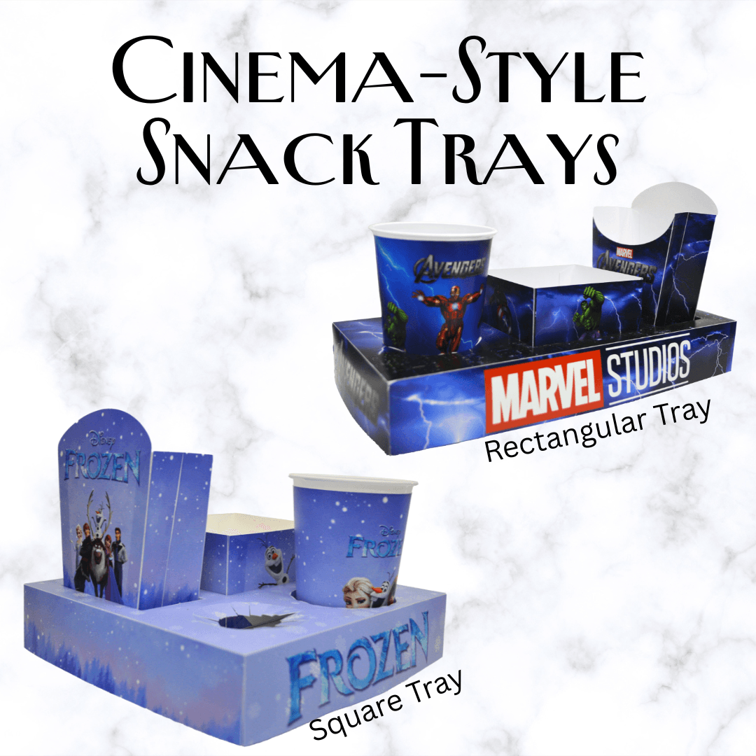 Custom Printed Cinema Food Tray