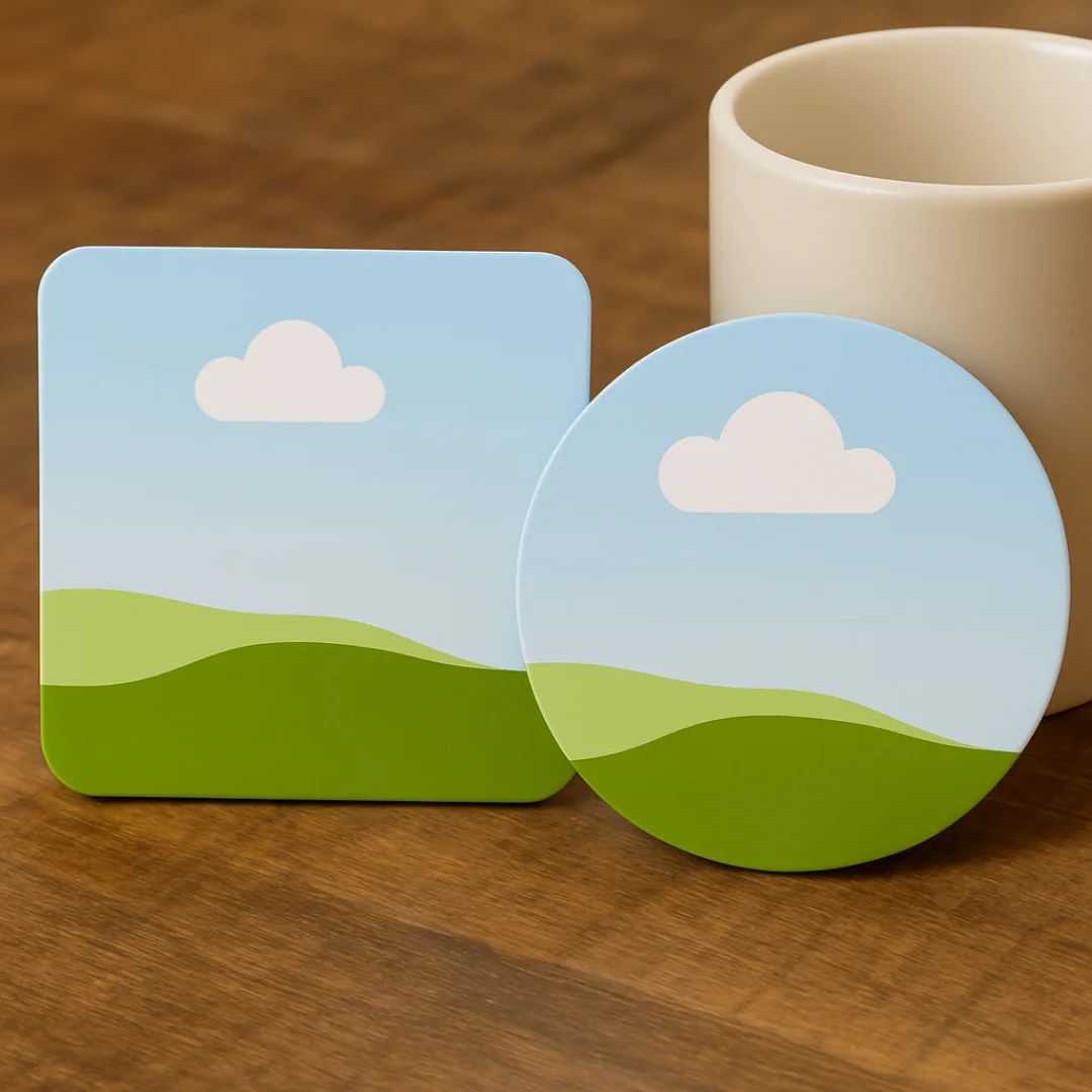 Custom Printed Coasters