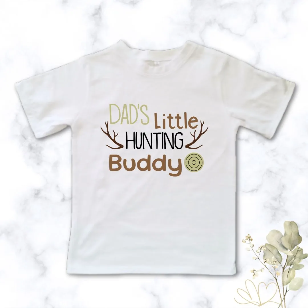 Hunting Buddy Custom printed Kids T-shirt - short sleeve