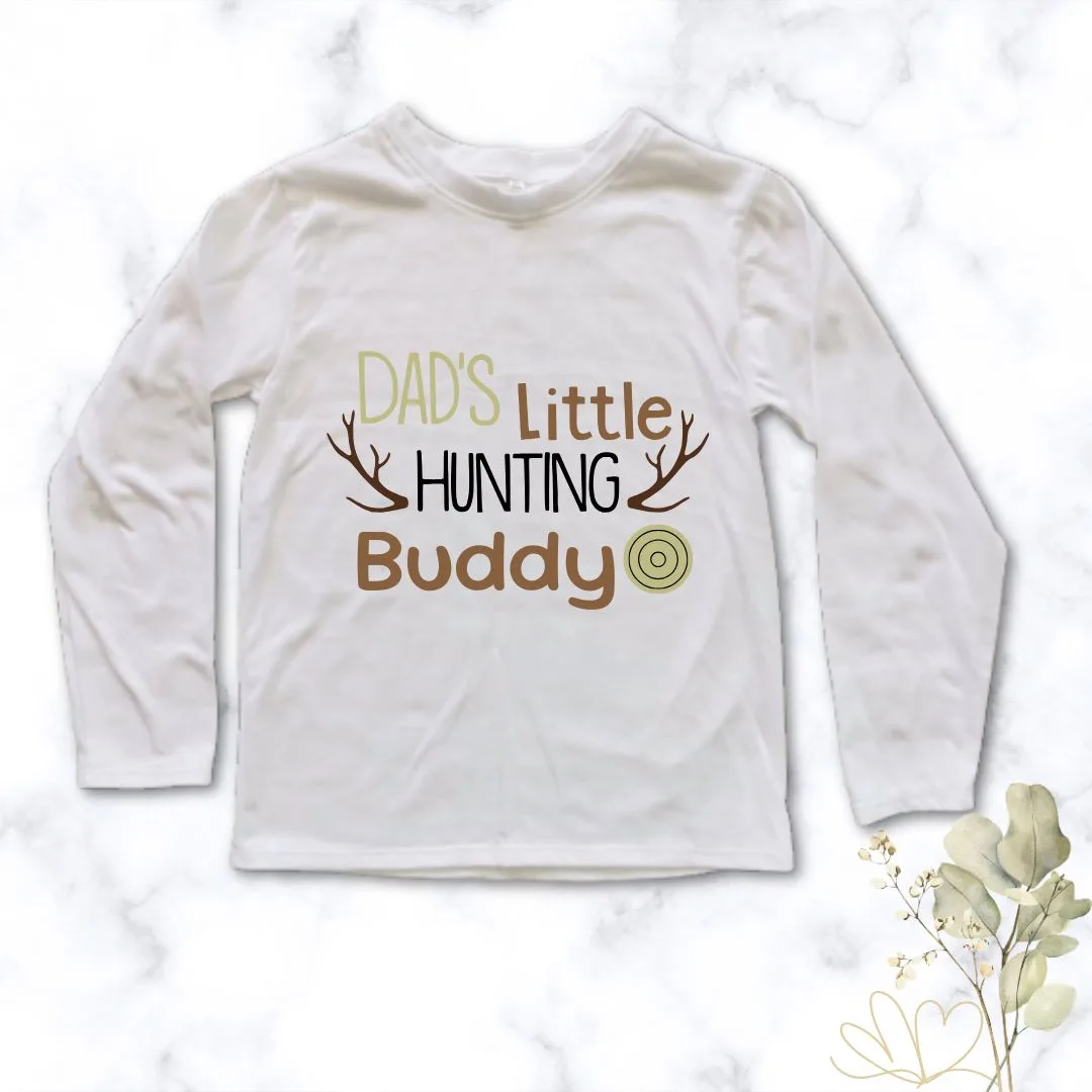 Hunting Buddy Custom printed Kids T-shirt