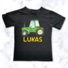Tractor with child Name