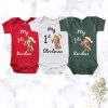 1st Christmas Bear | Custom Printed Onesie