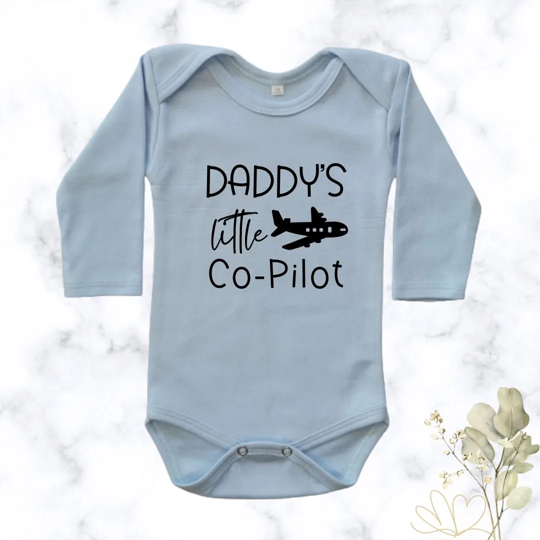 Daddy's little co-Pilot | Custom Printed Onesie