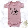 Daddy's little co-Pilot | Custom Printed Onesie