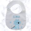 Twinkle Dino Round Bib