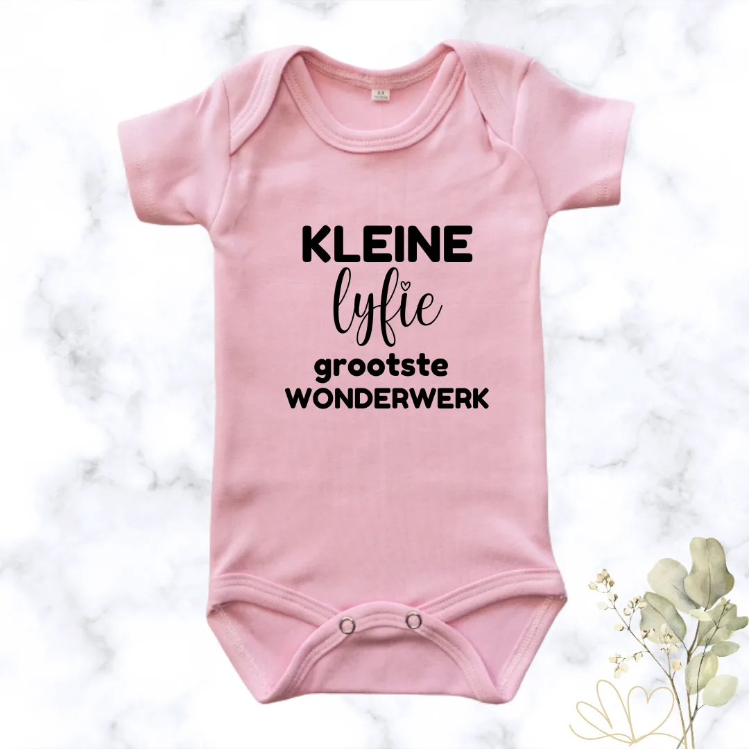 Grootse Wonderwerk - Baby Pink SS