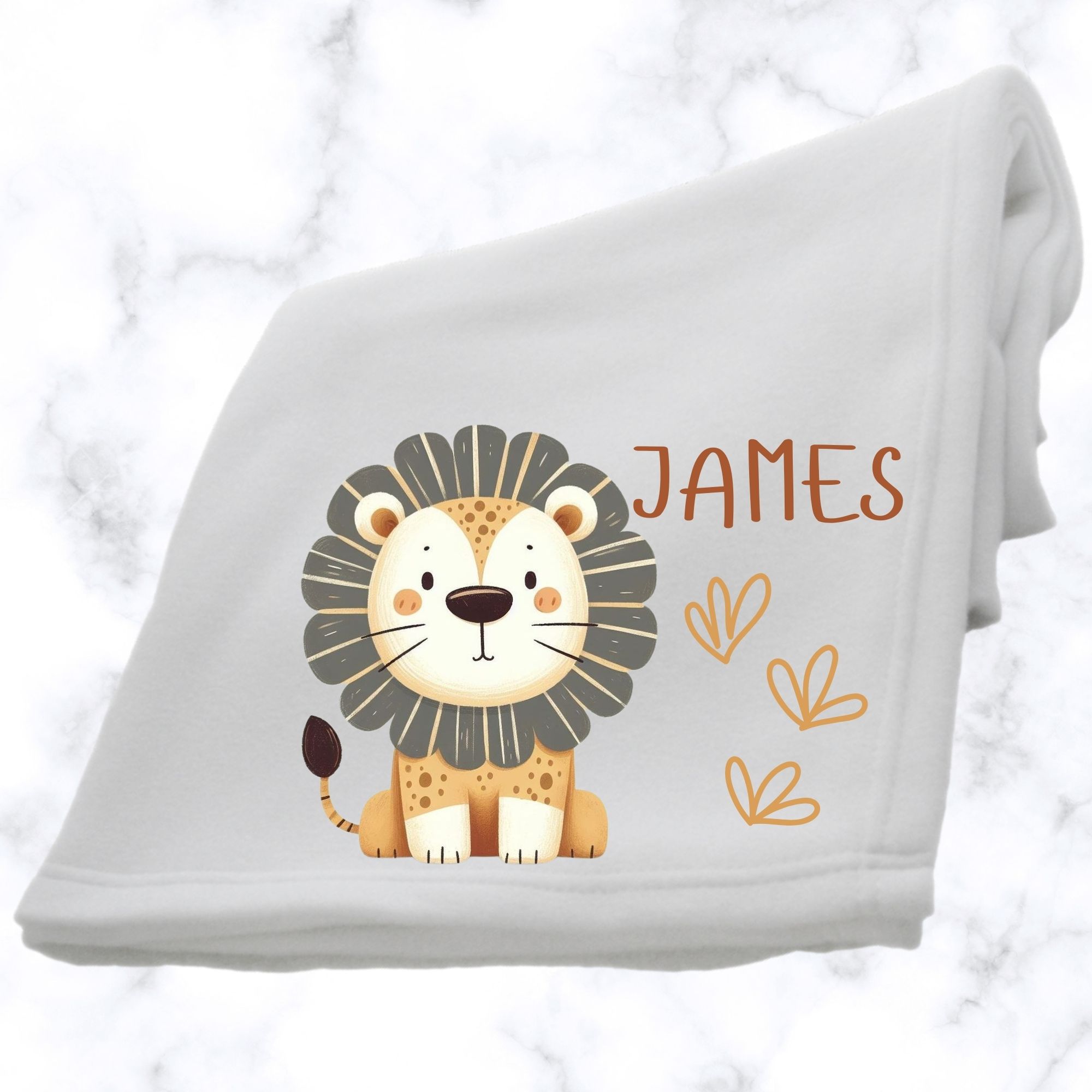 Lion Fluffy Fleece Blanket
