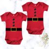 Little Santa Custom Printed Onesie