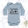 My Daddy can Fly | Custom Printed Cotton Onesie
