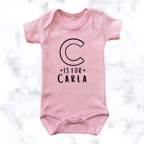 Baby Name Onesie – Custom Printed Onesie