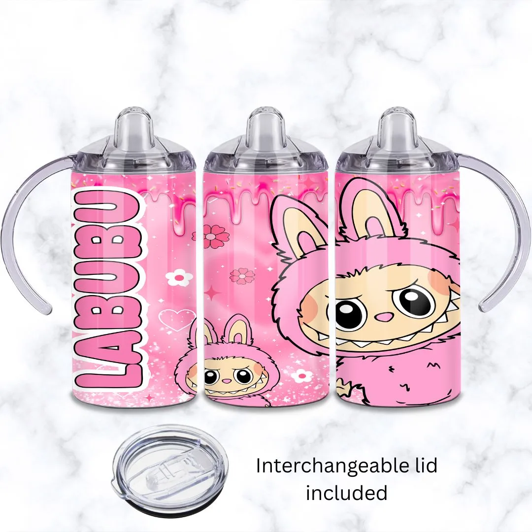 Assorted Labubu Baby Sippy Cup 12oz | Personalised Printed