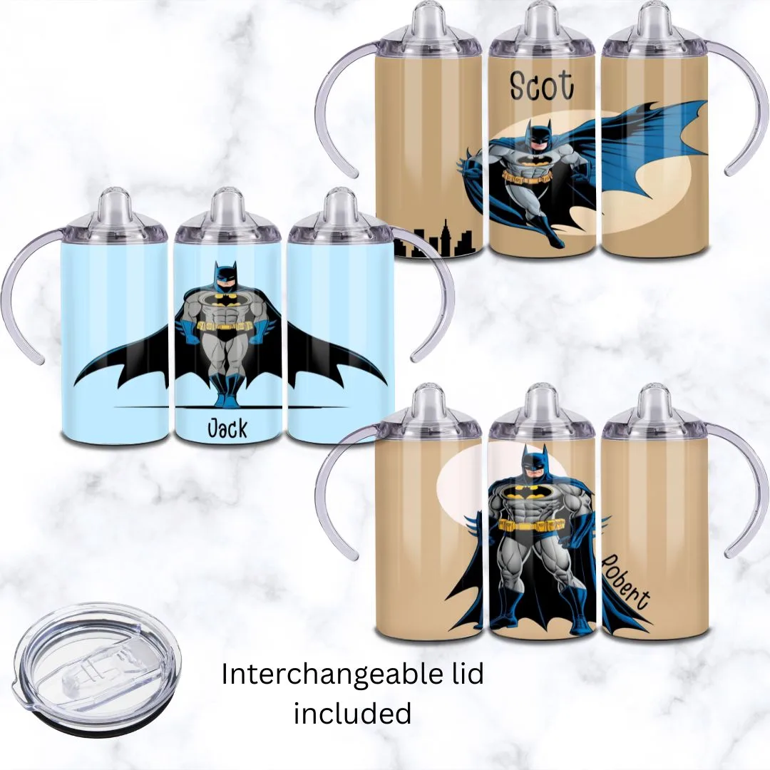 Assorted Batman Baby Sippy Cup 12oz | Personalised Printed