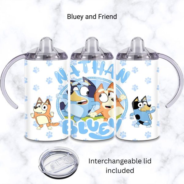 Assorted Bluey Baby Sippy Cup 12oz | Personalised Printed
