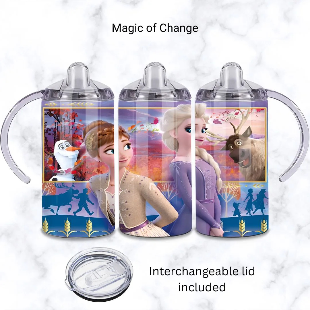 Assorted Frozen Baby Sippy Cup 12oz | Personalised Printed - Image 3