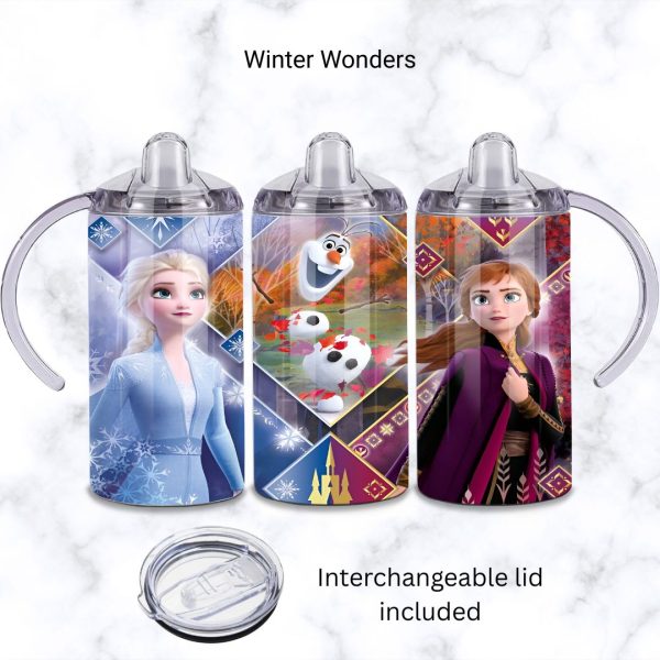 Assorted Frozen Baby Sippy Cup 12oz | Personalised Printed