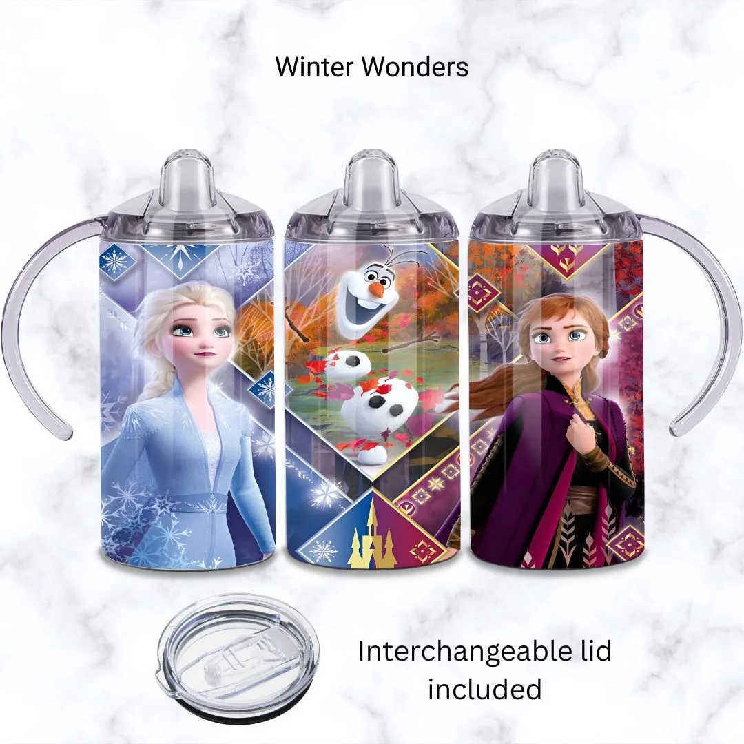 Assorted Frozen Baby Sippy Cup 12oz | Personalised Printed