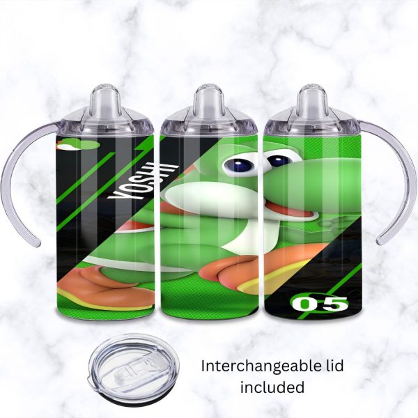Assorted Mario Characters Baby Sippy Cup 12oz | Personalised Printed
