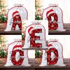 Christmas Letter Christmas Sack A - E