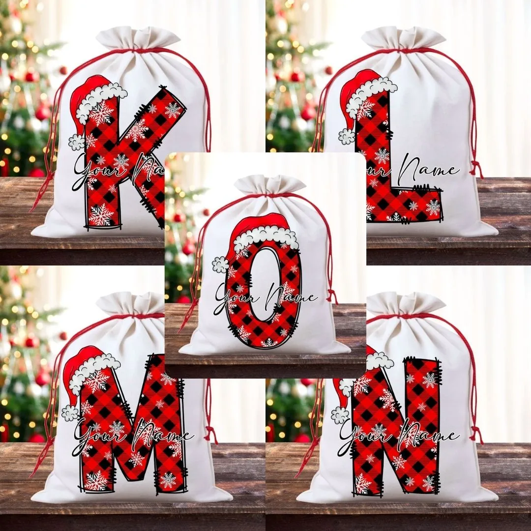 Christmas Letter Christmas Sack K - O