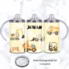 Construction Baby Sippy Cup 12oz | Personalised Printed
