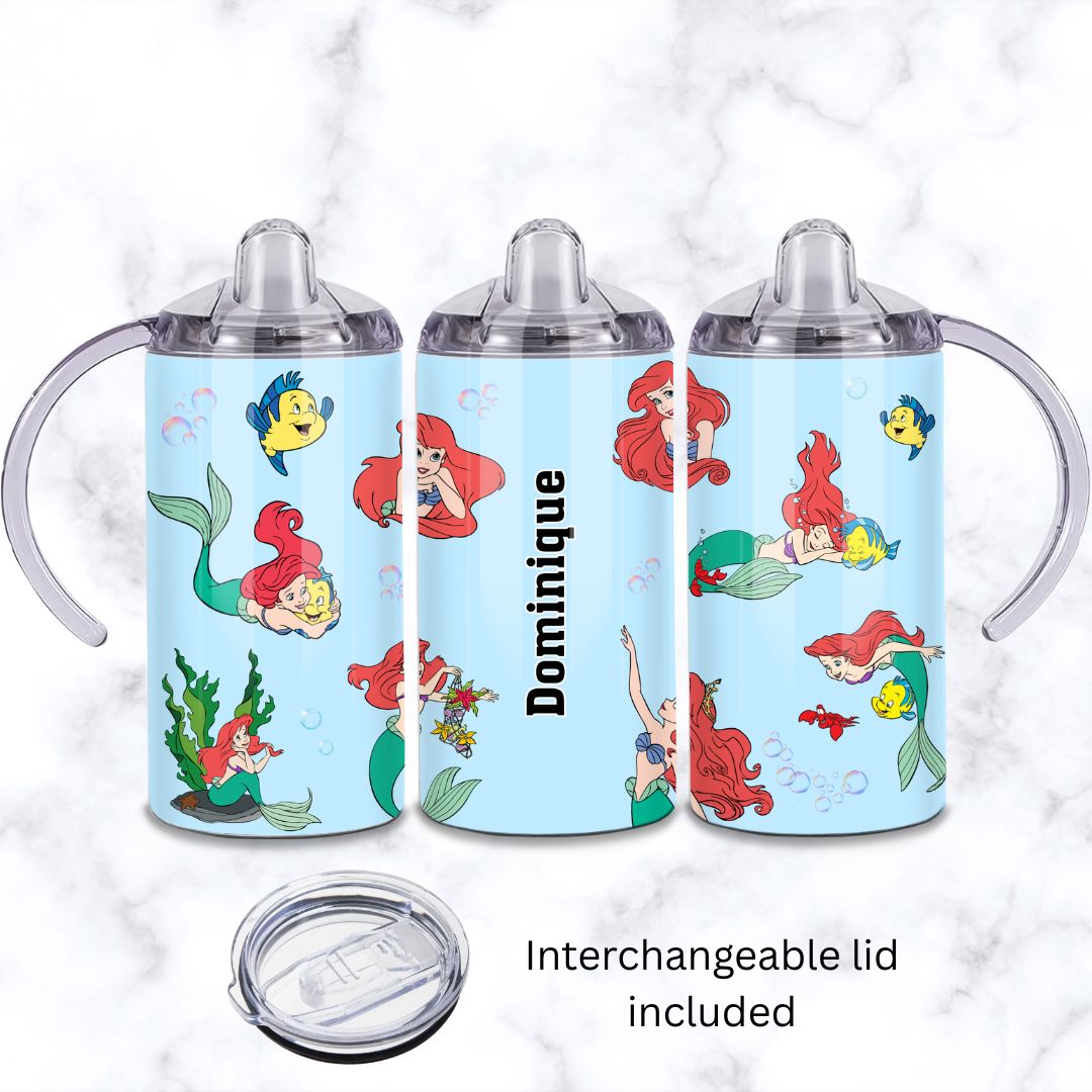Ariel Baby Sippy Cup 12oz | Personalised Printed